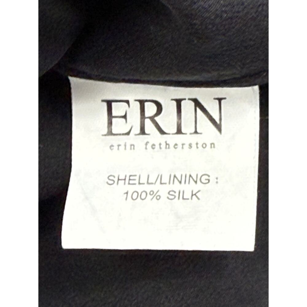 ERIN erin fetherston 100% silk Butterfly Gardens Maxi Dress Sz 8 Retail $450 - Picture 6 of 15